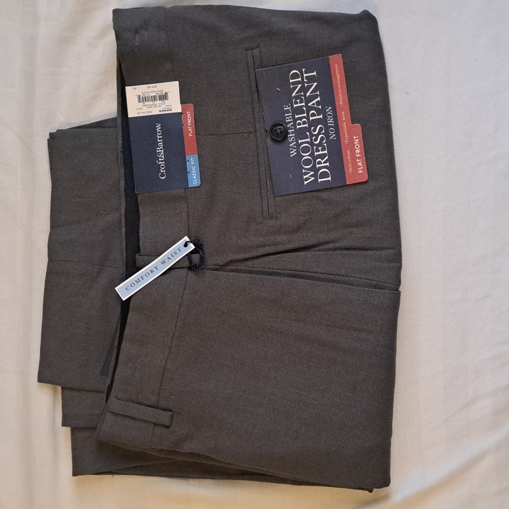 Croft & Barrow Wool blend Dress Pants